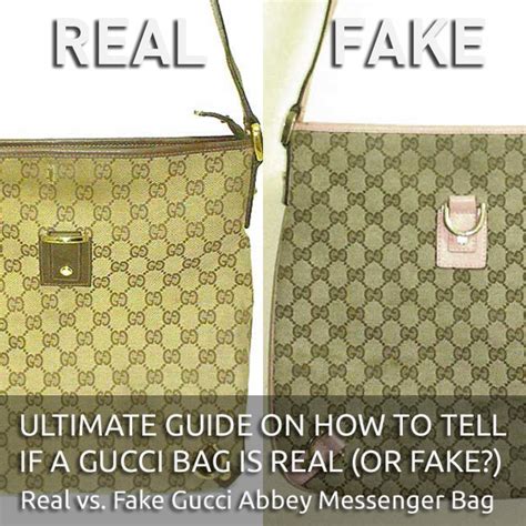 how do you know if a guccie purse is real